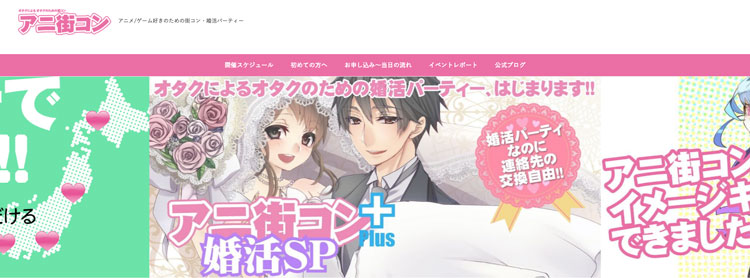 オタクによるオタクのための婚活パーティー「アニ街コン」